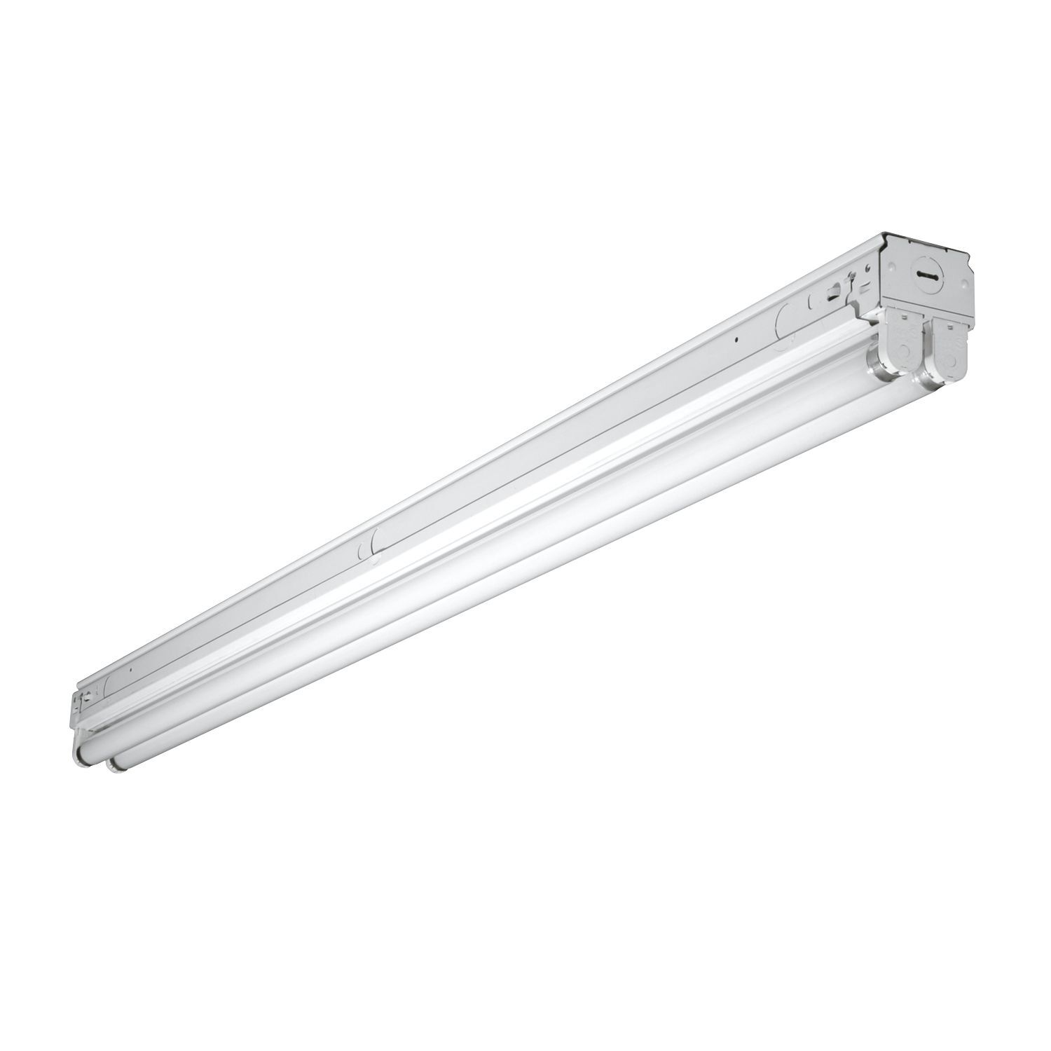 4 LAMP, 96" NARROW STRIPLIGHT, NEMA PREMIUM T8 UNV ELECTRONIC BALLAST