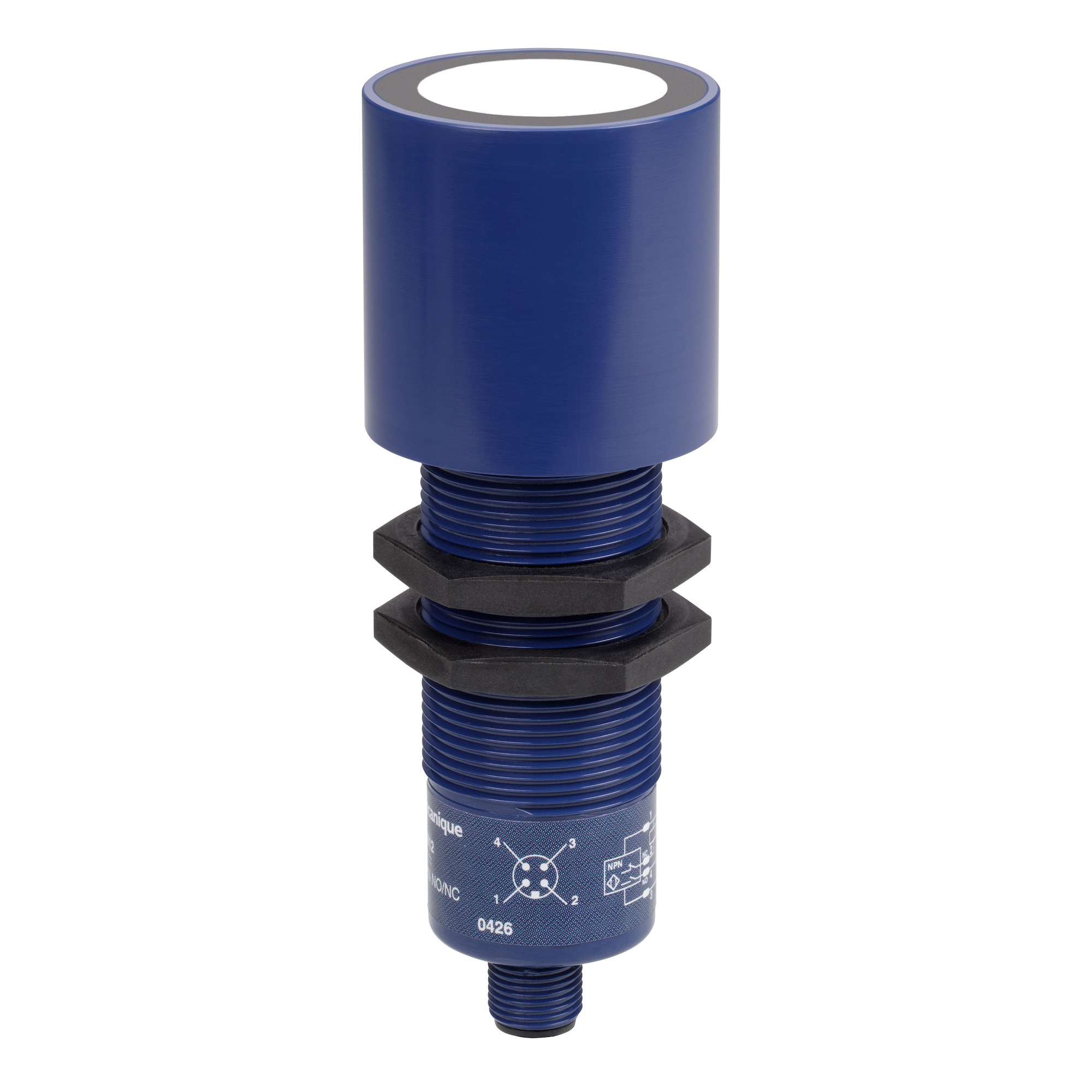 Schneider Electric,ULTRASONICPROXIMITYSENSOR,-20...60 C,1 male connector M12 4 pins,10...28 V DC,12...24 V DC (overload and short-circuit protection),117.3 mm,30 mm,ULTEM,cylindrical M30,117.3 mm,30 mm,ultrasonic sensor,IP67,Superprox +,discrete proximity,UL,plastic,ultrasonic sensor